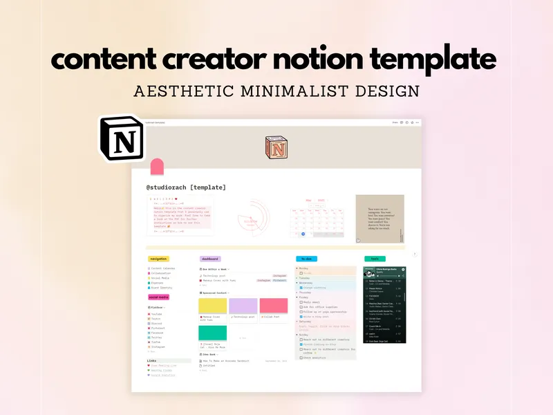Preview of Content Creator Templates