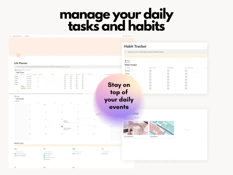 Preview of Daily Task Planner Templates