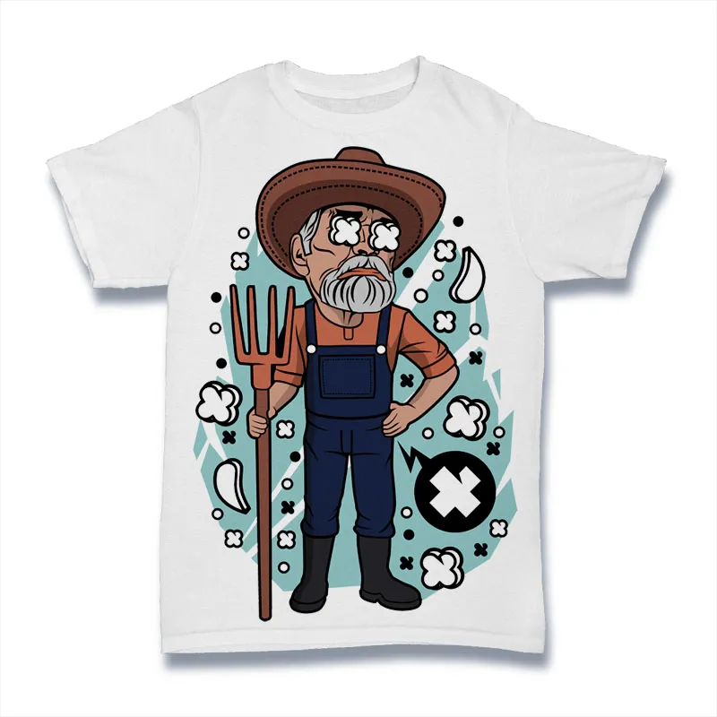 Farmer Tshirt Design