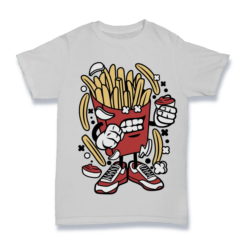 French Fries Tshirt Design