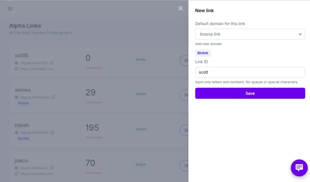 Get Your Biolinks With Biopop Link In Bio Tool