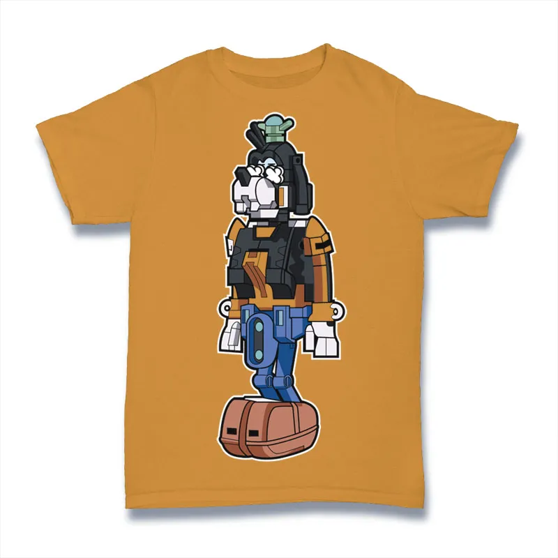 Goofy Lego Tshirt Design