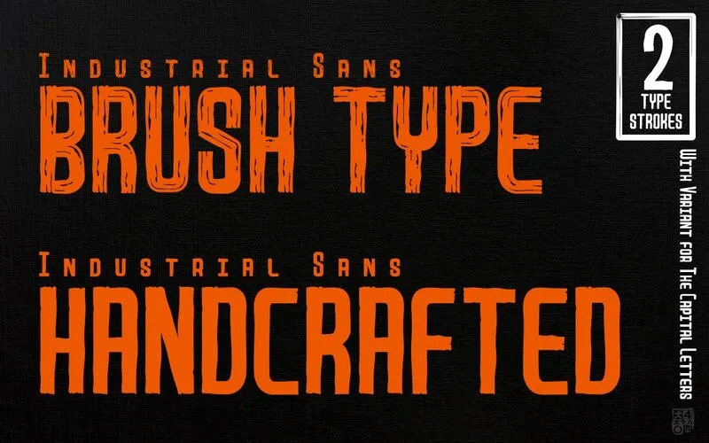 Industrial sans poster 08