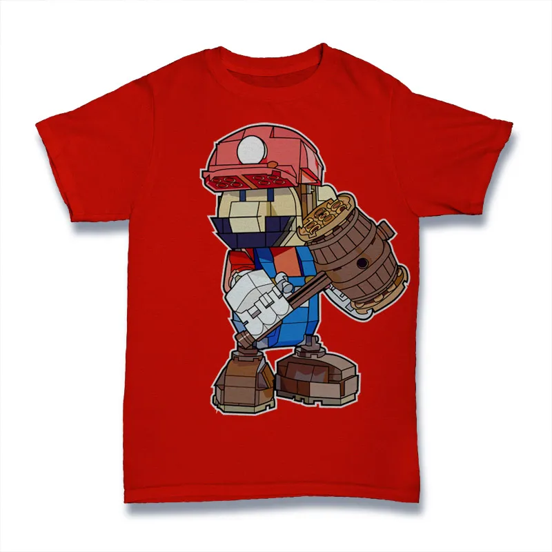Mario Lego Tshirt Design