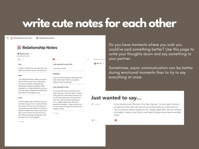 Preview of Note Writing Templates