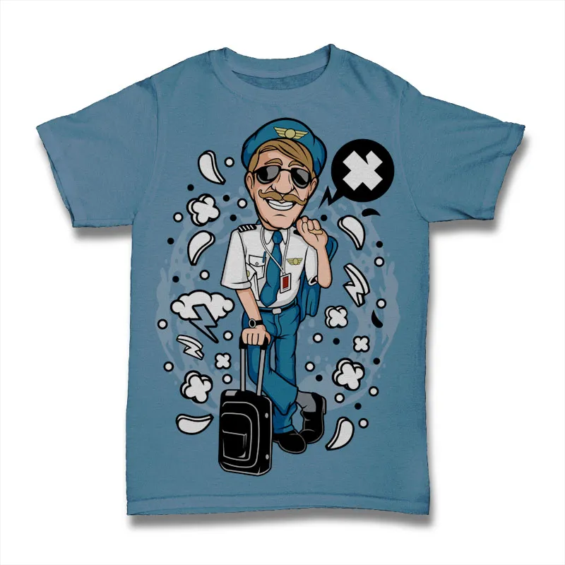 Pilot Tshirt Design