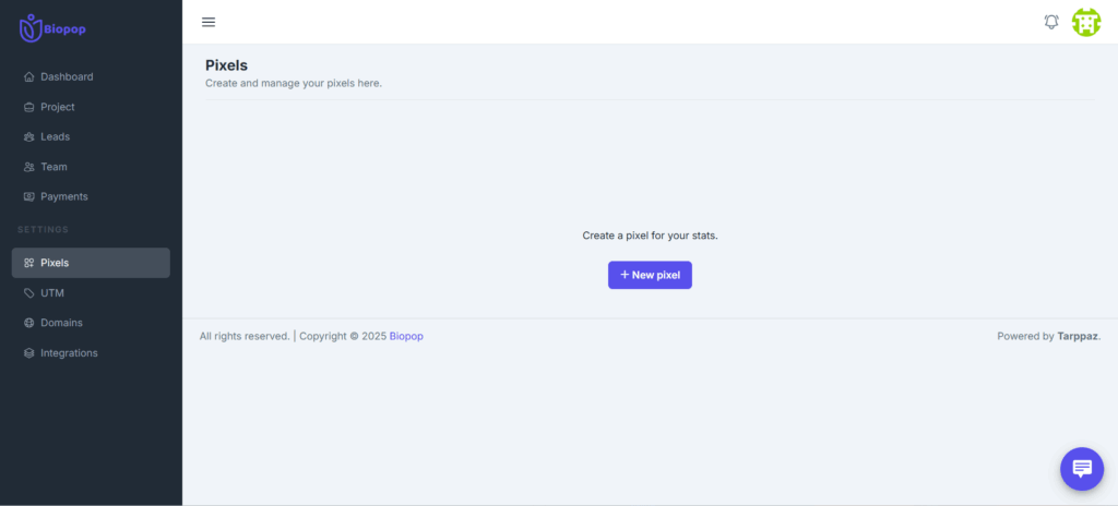 Pixels Management With Biopop Linktree alternative