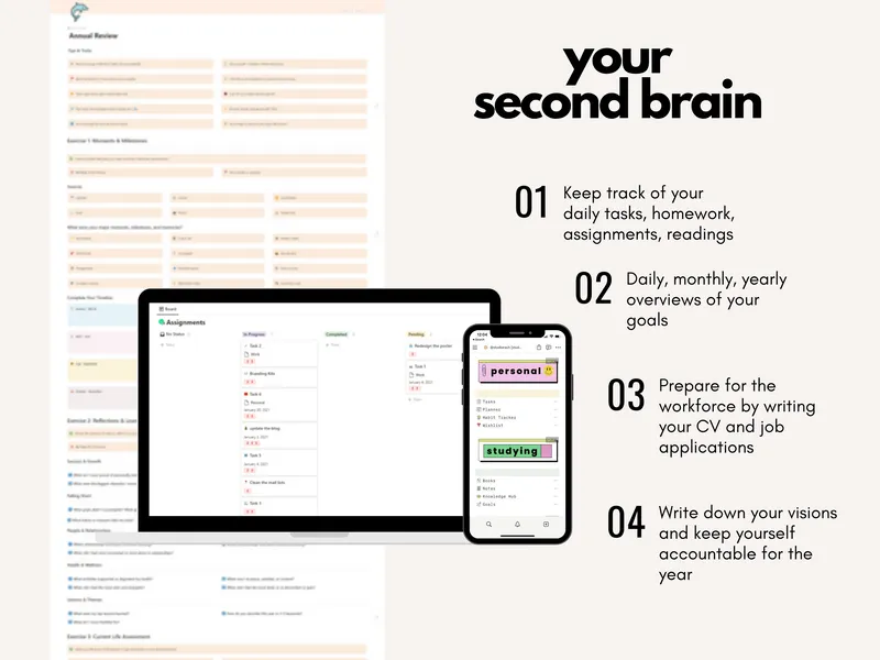 Preview of Student Planner Templates