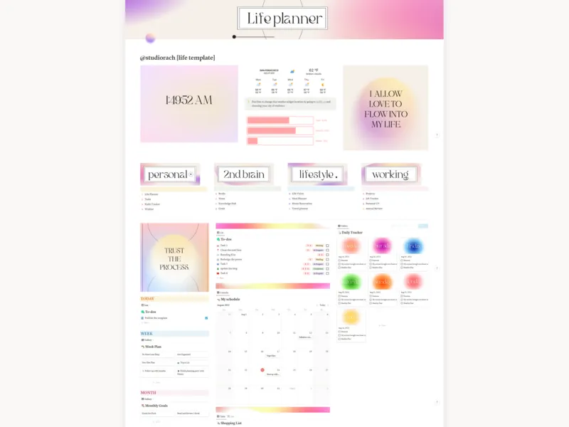 Preview of Planner Templates