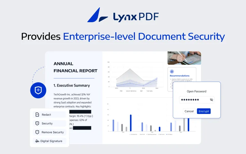 PDF Protection feature
