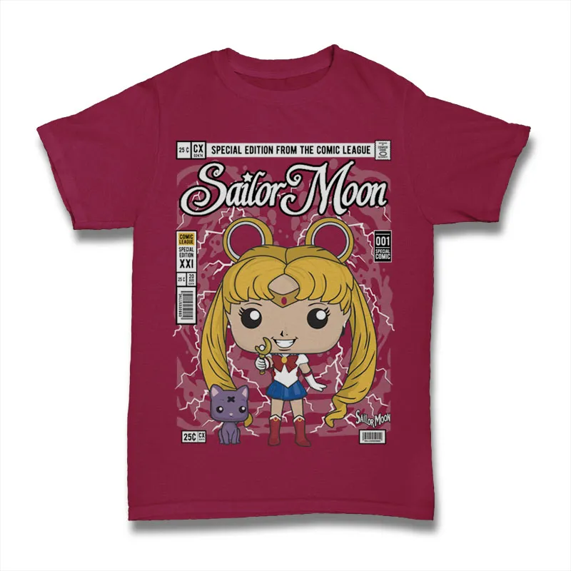 Sailor Moon Tshirt Design