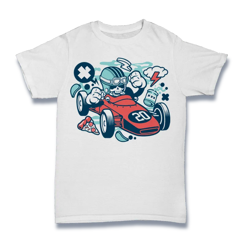 Skull Formula Tshirt Design