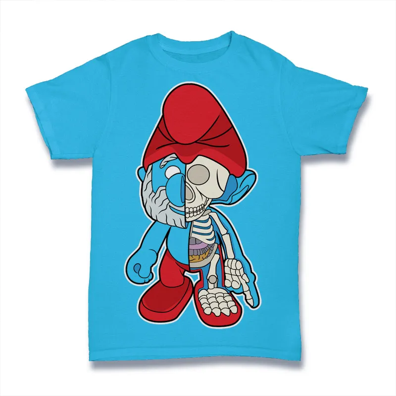 Smurf Tshirt Design