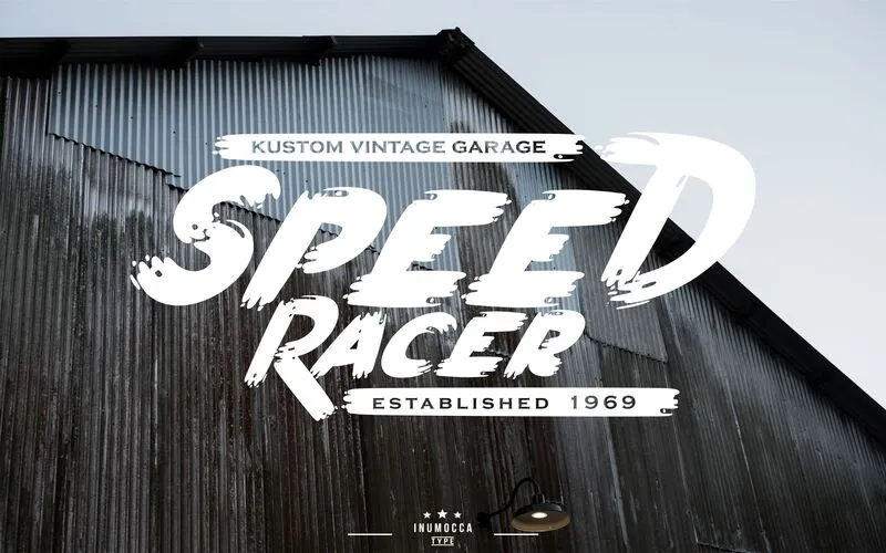 Preview text of the Pumpkin's Brush Font