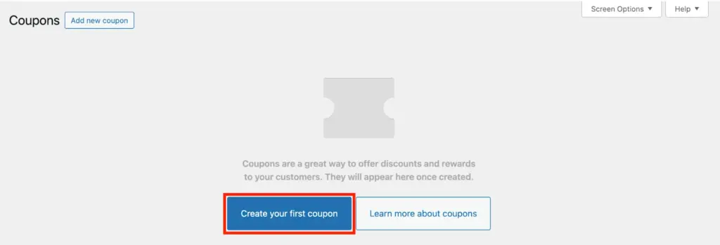 Create Coupon using WooCommerce