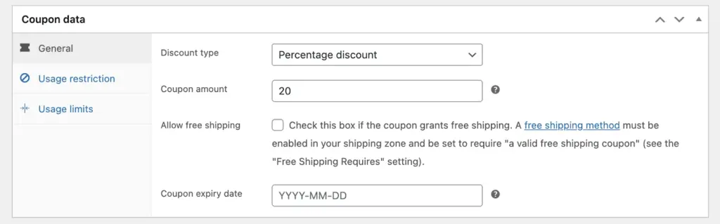 Choose Coupon Discount Type using WooCommerce