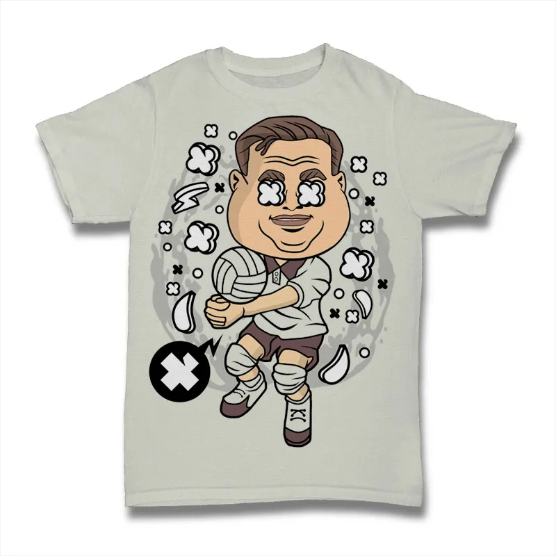 Volley Ball Tshirt Design