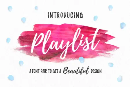 Playlist Free font Feature Image