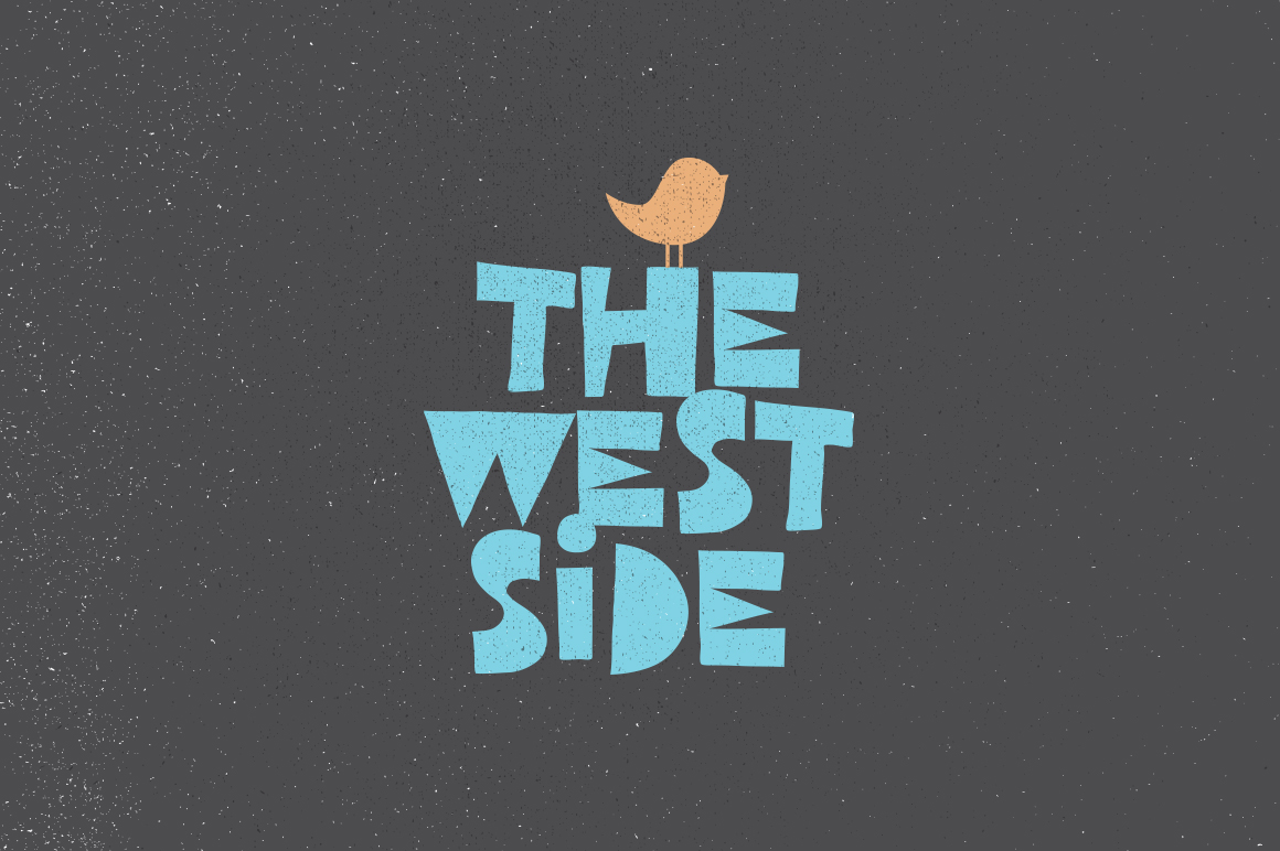 West Side Free Font | Extended license