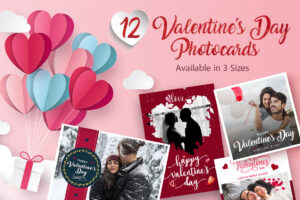 12 Valentine's Day PhotoCards