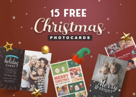 15 Free Christmas Photo Cards | Extended License