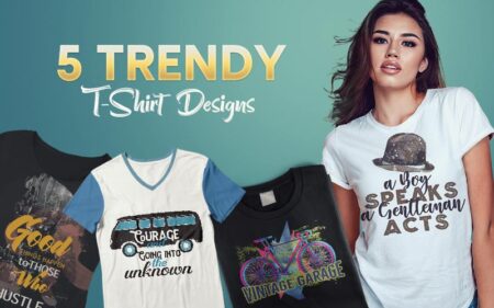 Trendy Edition T-Shirt Designs Bundle - Freebie Feature Image