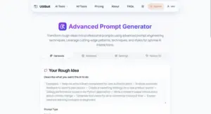 Advanced Prompts Generator