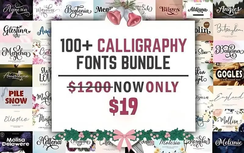 Calligraphy Fonts Bundle