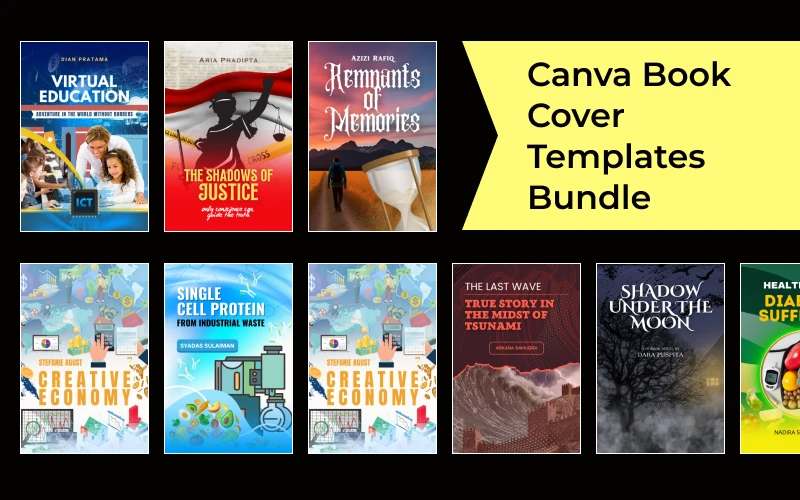 Canva Book Cover Bundle Feature Image