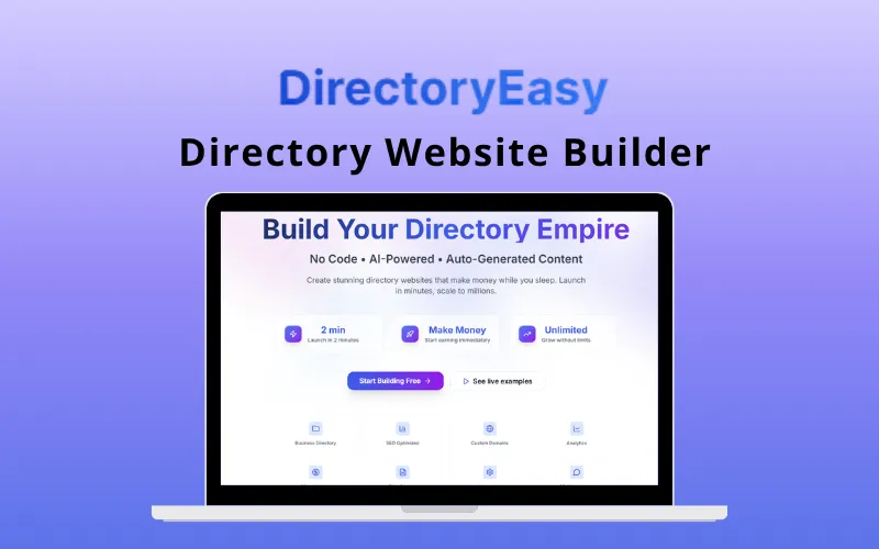 DirectoryEasy Directory Website Builder Feature Image