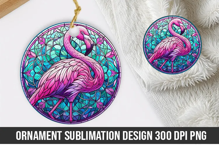 Flamingo Stained Glass Designs