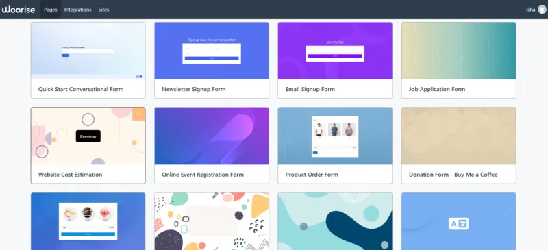 Form Templates, ead generation platform