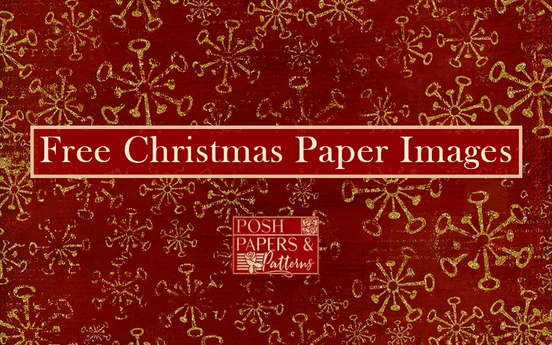 : 10 Free Christmas Paper Images
