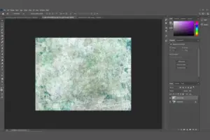 Step 4 - Use the transform tool in Photoshop to extend the selected texture to match the size of the image.
