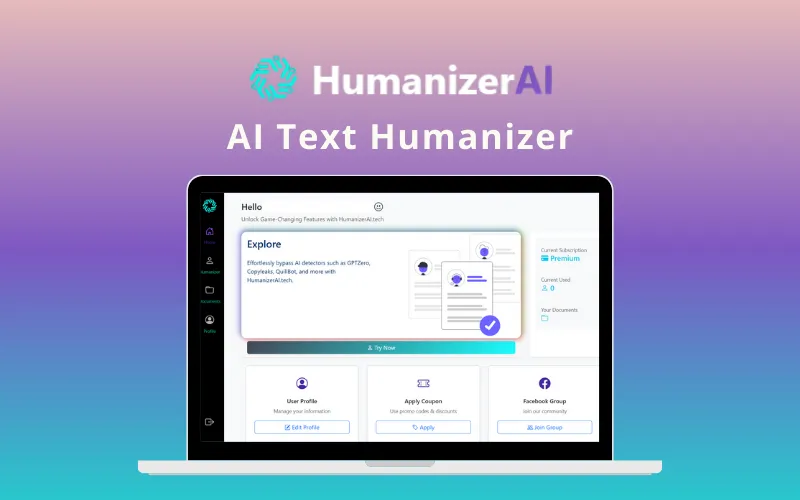 HumanizerAI AI Text Humanizer Feature Image
