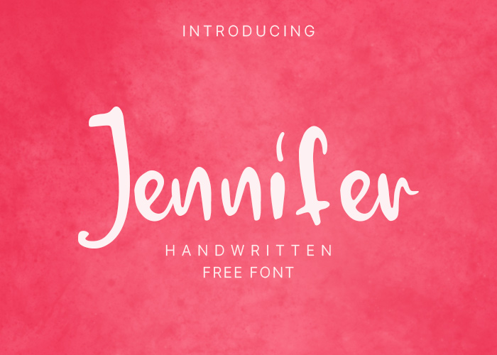 Jennifer Free Font