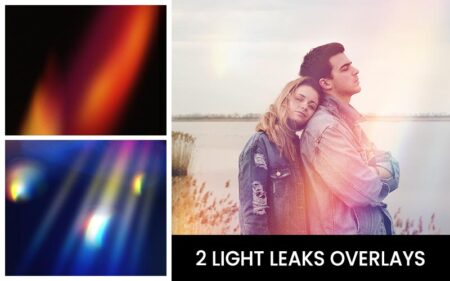 Light Leak Overlays | Extended License