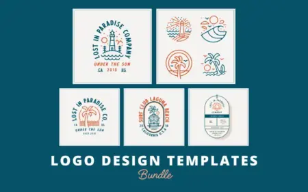 Free Logo Design Templates Bundle | Extended License