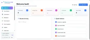 Megatranscript Dashboard