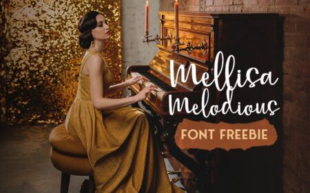 Mellisa Melodious Font Freebie Feature Image