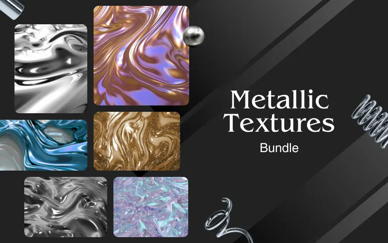 Free Metallic Textures Bundle
