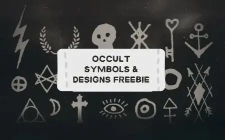 20 Occult Symbols & Designs - Freebie