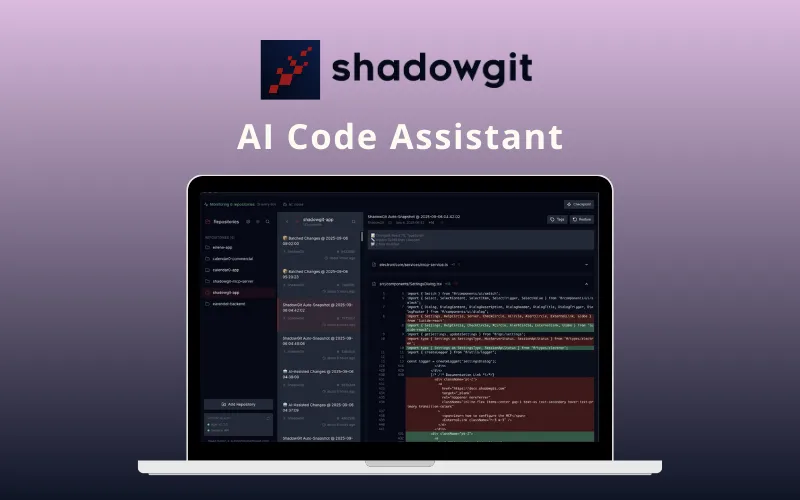 ShadowGit - AI Code Assistant Feature Image