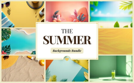 Summer Backgrounds Bundle - Freebie