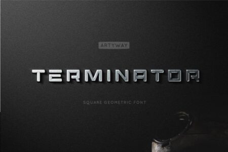 Terminator Font - Freebie