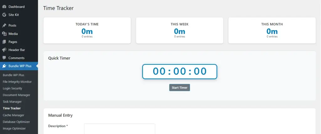 Time Tracker In Bundle WP Plus The Ultimate WordPress Plugin