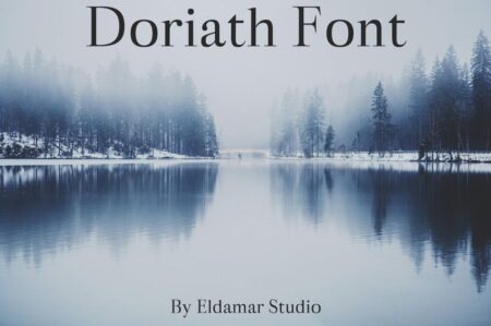 Doriath Font - Freebie | Extended Commercial License