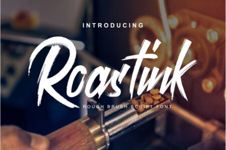 Roastink Script - Free Brush Script Font