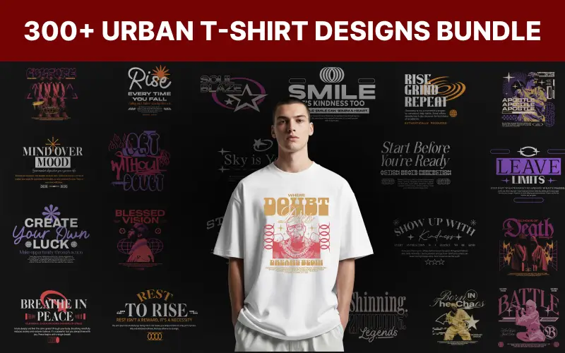 Urban T-Shirt-Designs Bundle Feature Image