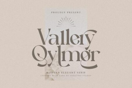 Vallery Qylmor Serif Font - Freebie